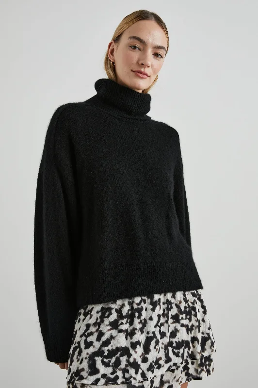 ESTELLE SWEATER - BLACK Wool sweaters