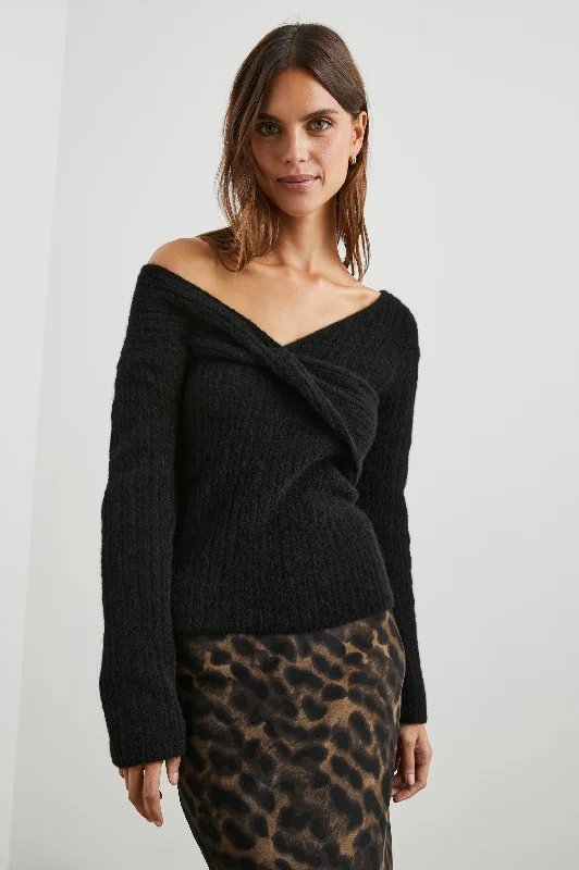 FLORENCE SWEATER - BLACK Must-have sweaters for this season