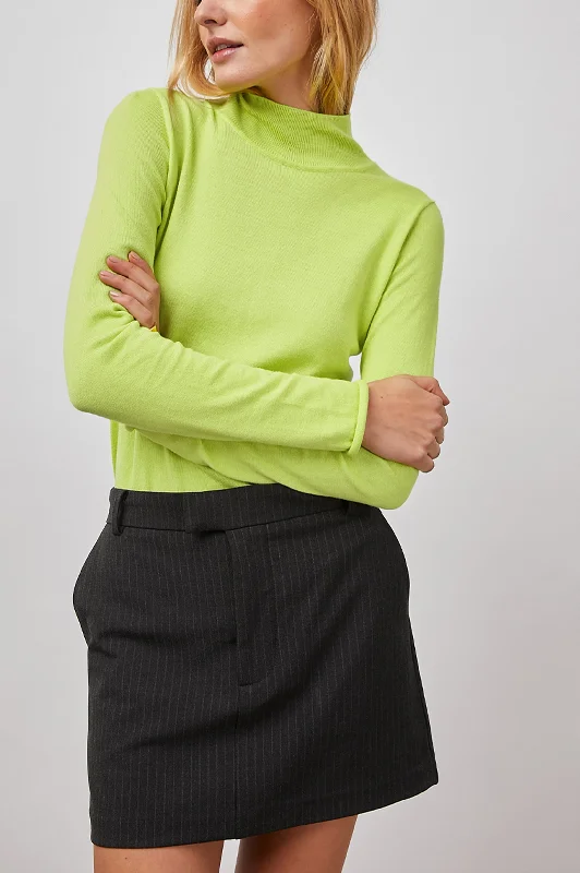 IRIS SWEATER - LIME High-end sweaters