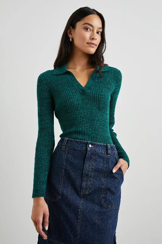 KENNEDY SWEATER - EVERGREEN Best sweaters for casual wear