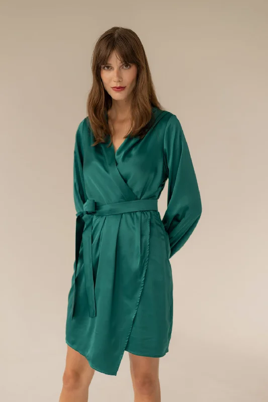 Laurel Dress Deep Green Fashion-forward mini dresses