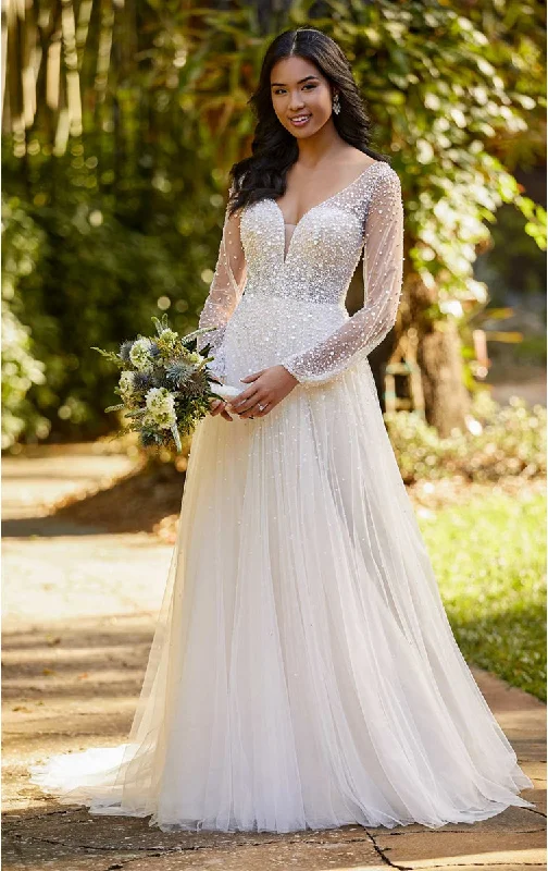 D3216 Vintage Wedding Gown