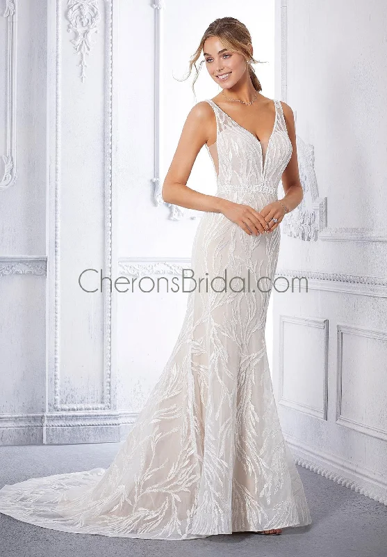 Morilee - 2384 - Chanel - Cheron's Bridal, Wedding Gown Classic Bridal Dress