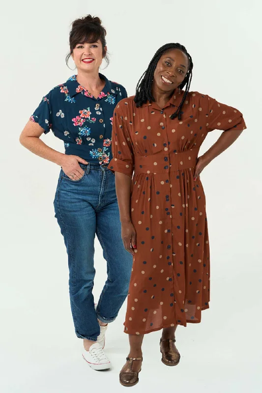 Sew Over It Viola Dress and Blouse Winter midi dresses