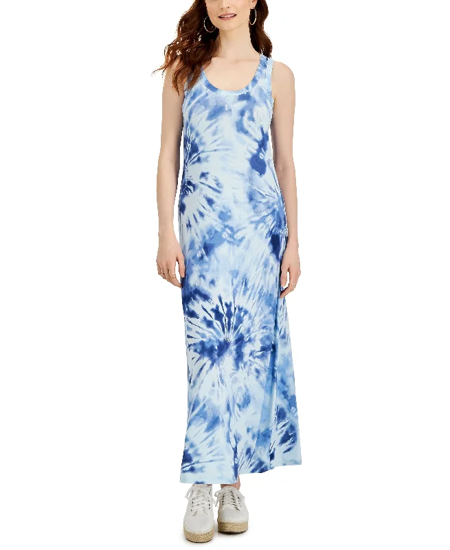 Style & Co Womens Sleeveless Maxi Dress Strapless maxi dresses