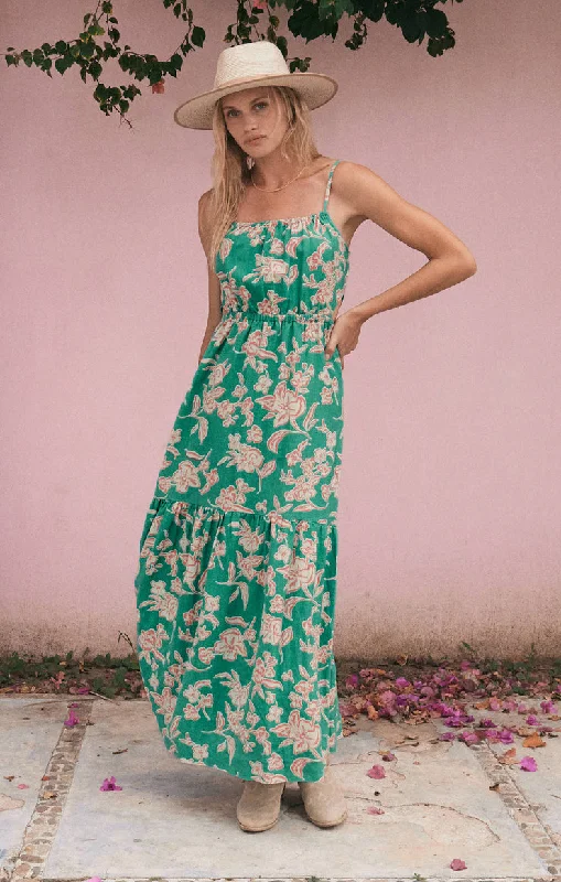 Z Supply Dewi Pacific Floral Maxi Dress Vacation maxi dresses