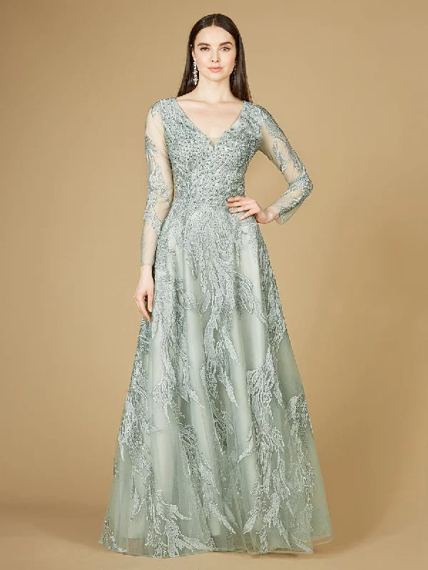 Lara Dresses 29209 Long V-Neck Evening Gown Casual party dresses