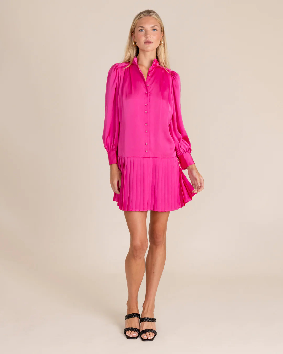 Aldean Adair Reagen Dress - Raspberry Silk unclassified dresses