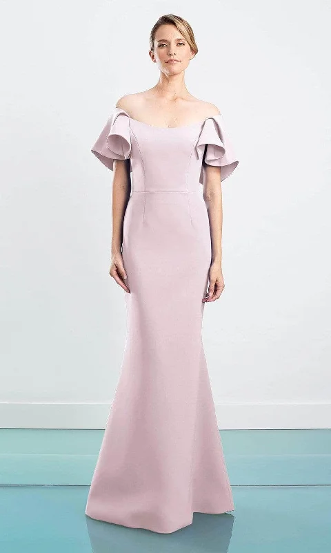 Alexander by Daymor - Flutter Sleeve Off Shoulder Evening Dress 1464 Y2K unclassified dresses