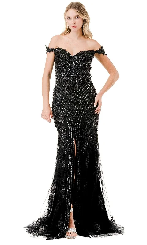 Aspeed Design L2857K - Beaded Applique Sweetheart Evening Gown Engagement unclassified dresses