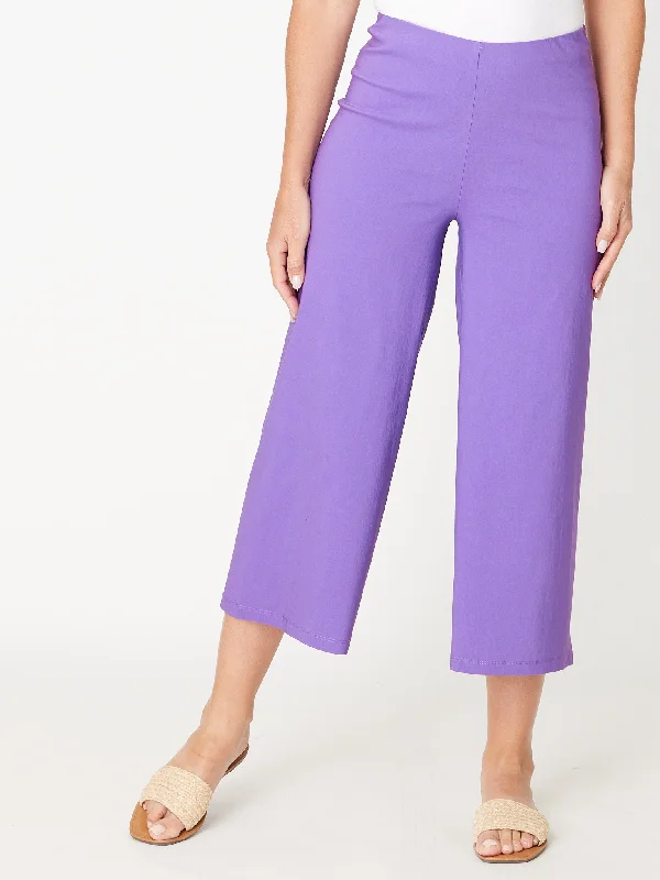 Diane Bengaline Culotte - Purple 24164 Backless unclassified dresses