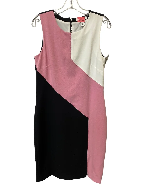 Black & Pink Dress Work White House Black Market, Size 8 Comfortable unclassified dresses