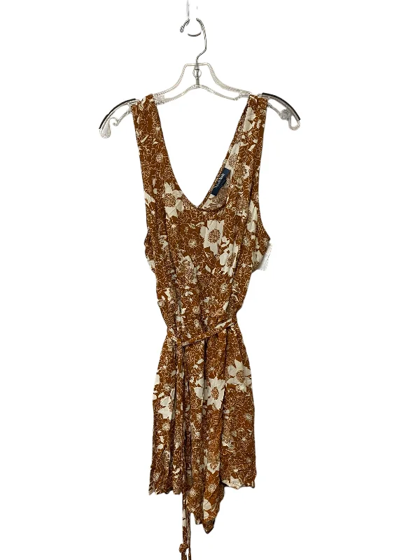 Brown Romper Modcloth, Size 2x Everyday wear unclassified dresses