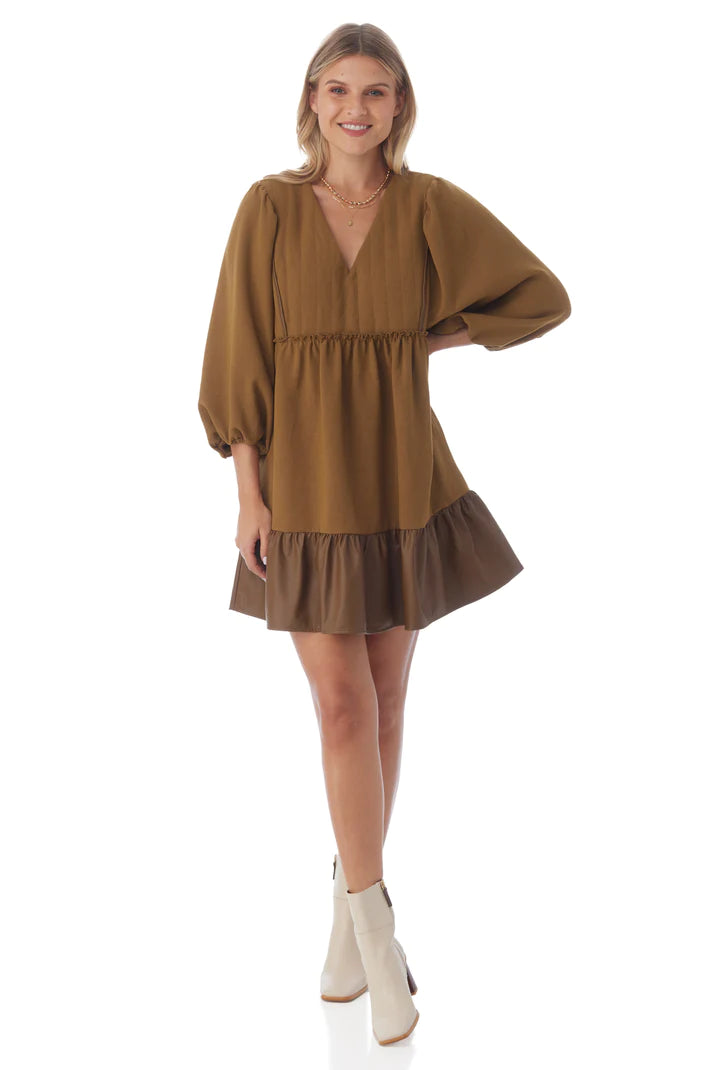 CROSBY Addison Dress - Sepia Elegant unclassified dresses