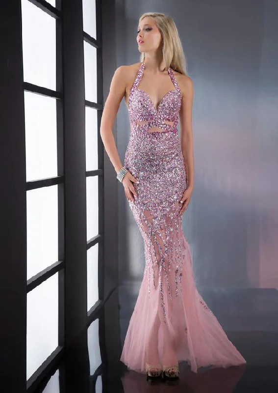 Jasz Couture - 5061 Dress in Pink Engagement unclassified dresses