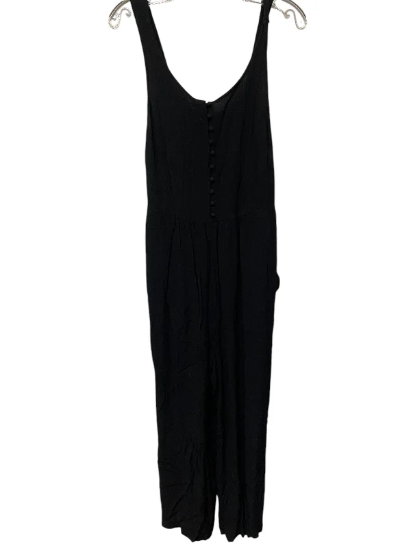 Jumpsuit By Madewell In Black, Size: 6 Minimalist unclassified dresses