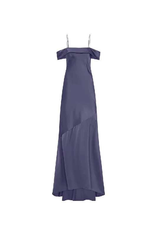 Olivia Slip Gown Navy Discounted unclassified dresses