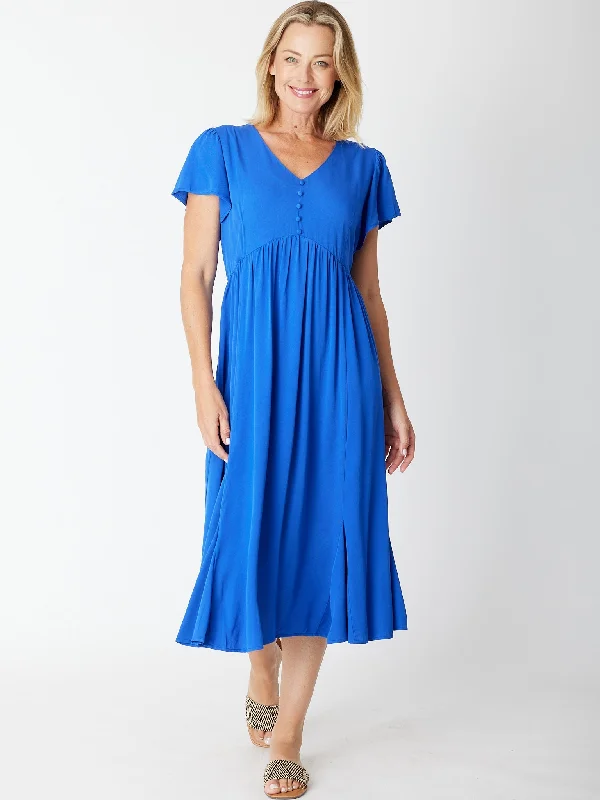 Pebble Core Rayon Dress - Electric 30532 Travel unclassified dresses