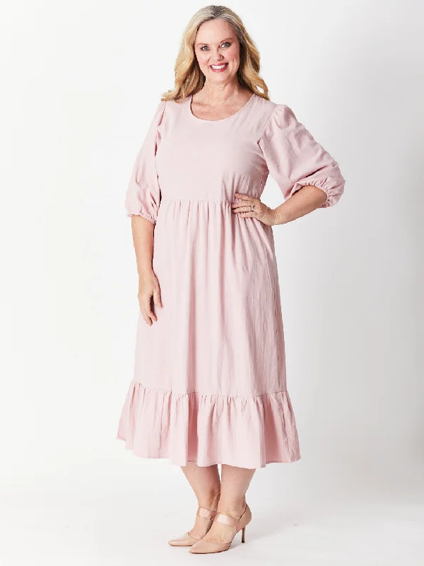 Prudence Ucycled Cotton Dress - Pink 27503-s Fall unclassified dresses