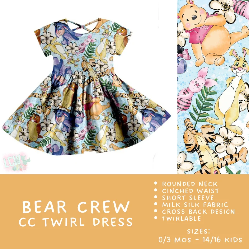 Ready To Ship - Criss Cross Twirl Dresses - Bear Crew Kids Twirl Criss Cross Dress Popular unclassified dresses