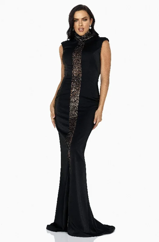 Terani Couture - 2011E2046 Beaded High Neck Sheath Gown Sexy unclassified dresses