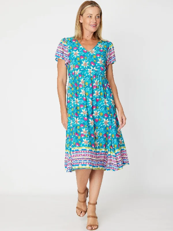 THE FLOUNCE DRESS-B - Ocean 30818 - sw Everyday wear unclassified dresses