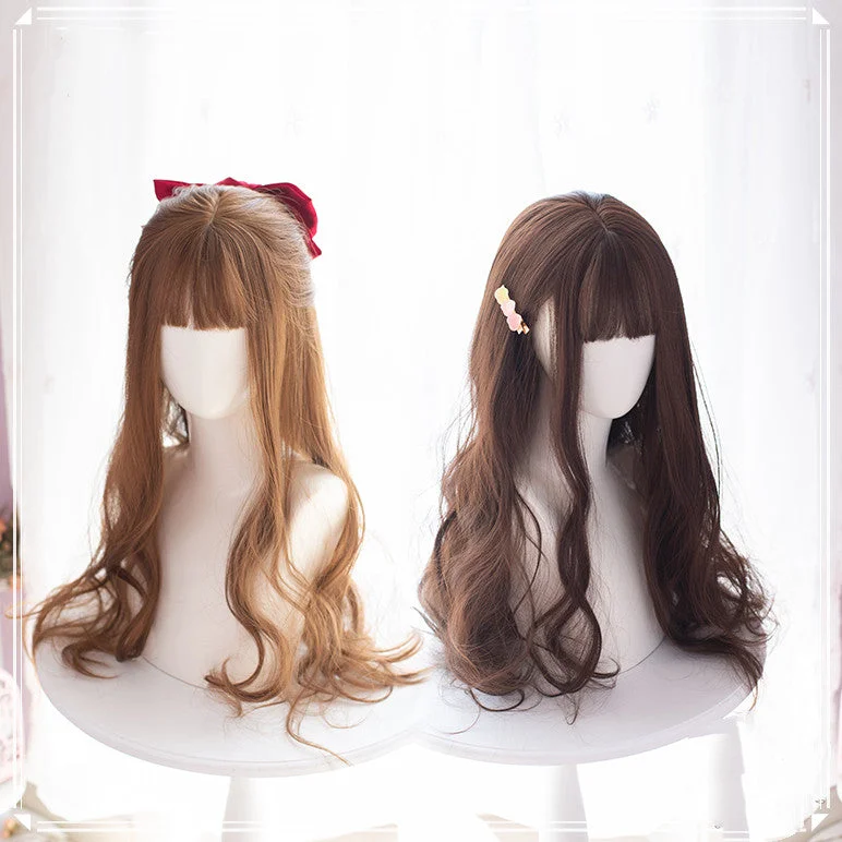 Lolita long curly wig yv30562 Pleated A-line Skirt