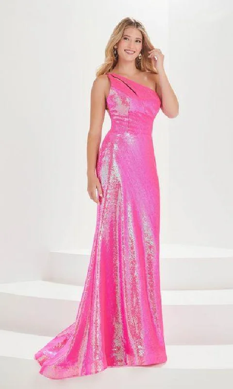 Bright Sequin Prom Dress: Tiffany 16006 Floor-length Sequin Dress