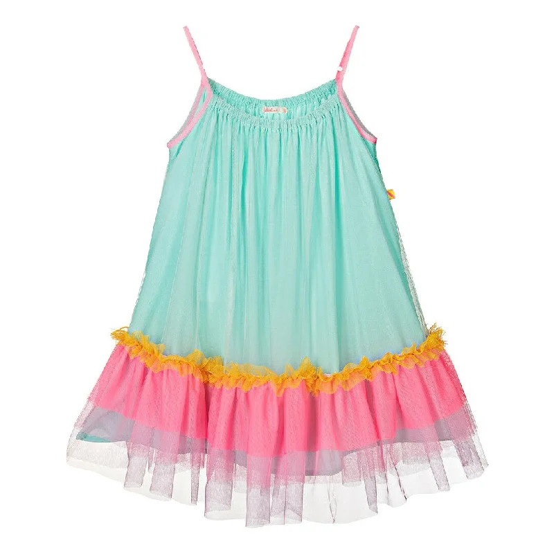 Multi-Colored Tulle Dress Tulle Dress Fashion