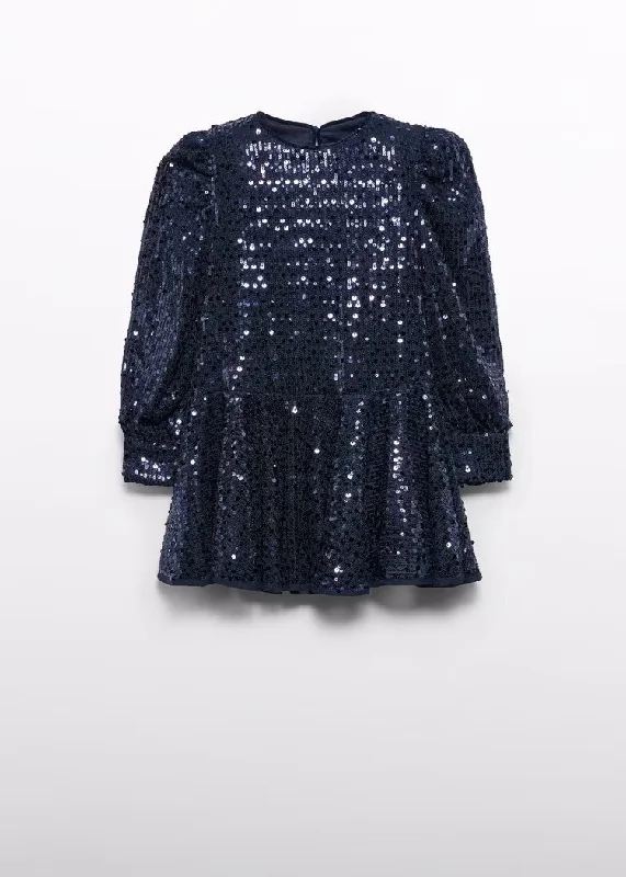 Sequins Dress By Abel & Lula Sequin Shift Dress