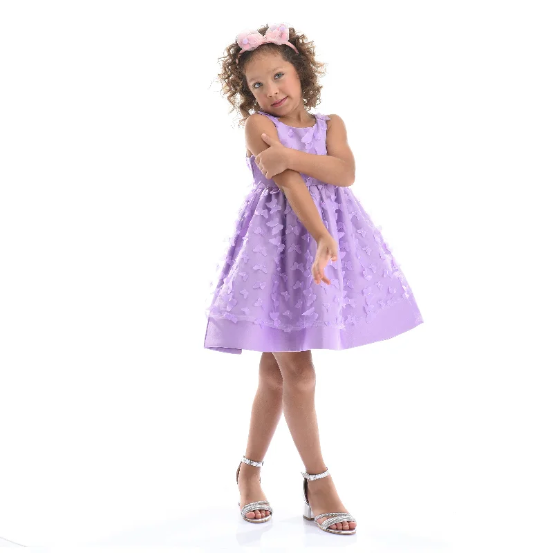 Lavender Mariposa Tulle Dress Tulle Dress Charm